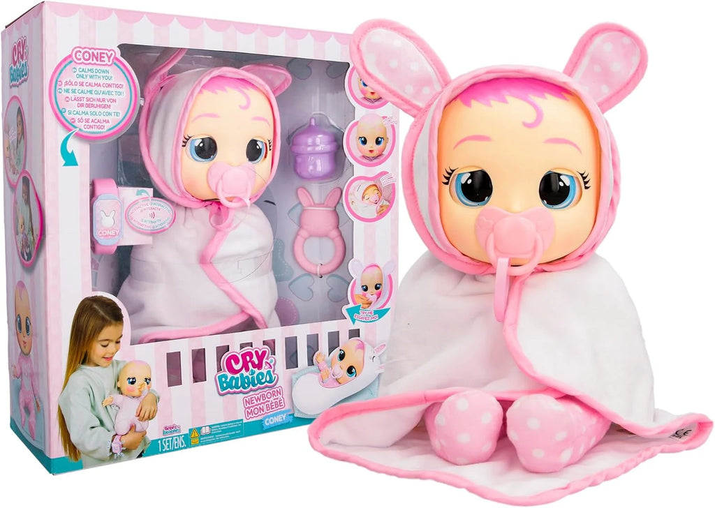 CRY BABIES Newborn Coney - TOYBOX Toy Shop