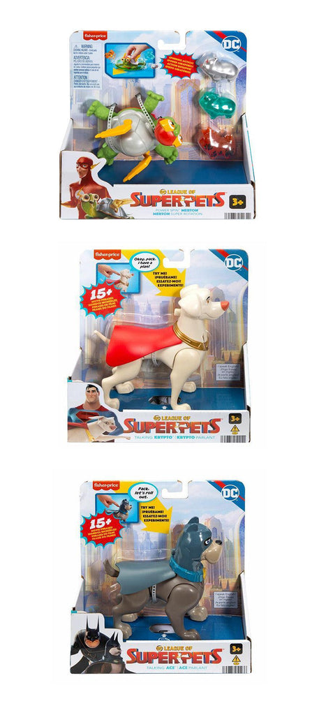 DC League Of Super-Pets Action Packs - Assorted - TOYBOX Toy Shop