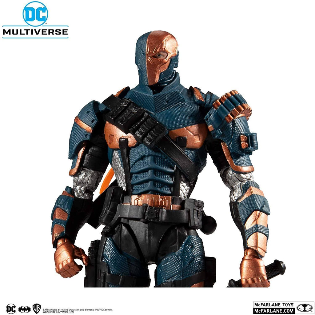 DC Multiverse Batman Arkham Origins Deathstroke Action Figure - TOYBOX Toy Shop
