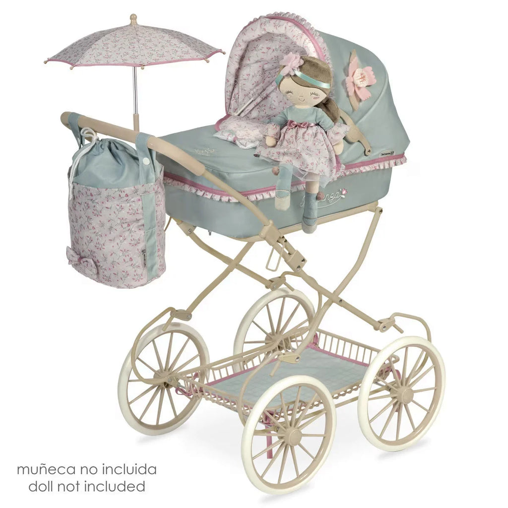 De Cuevas Provenza Collection Folding Dolls Pram - TOYBOX Toy Shop