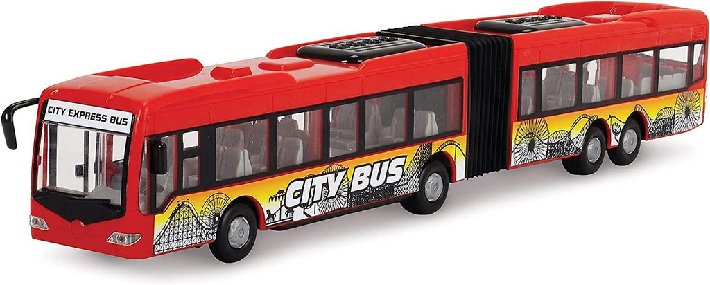 Dickie Toys Express City Bus Red - TOYBOX Toy Shop