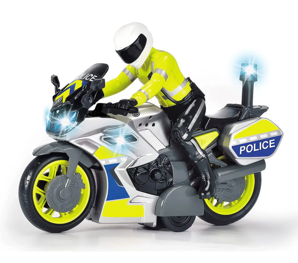 DICKIE Toys Police Motorbike with Lights & Sounds - TOYBOX Toy Shop