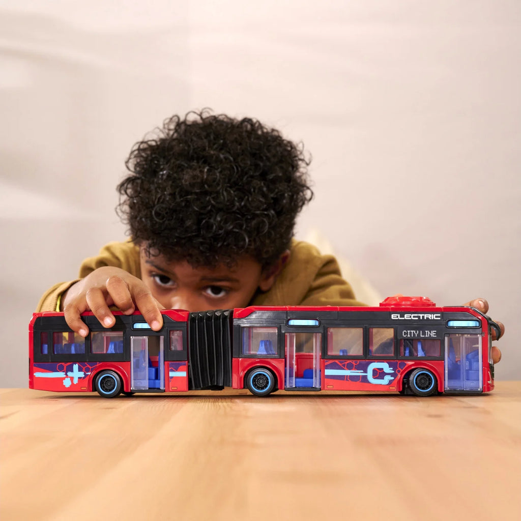 DICKIE Toys Volvo 7900 E Articulated City Bus 40cm - TOYBOX Toy Shop