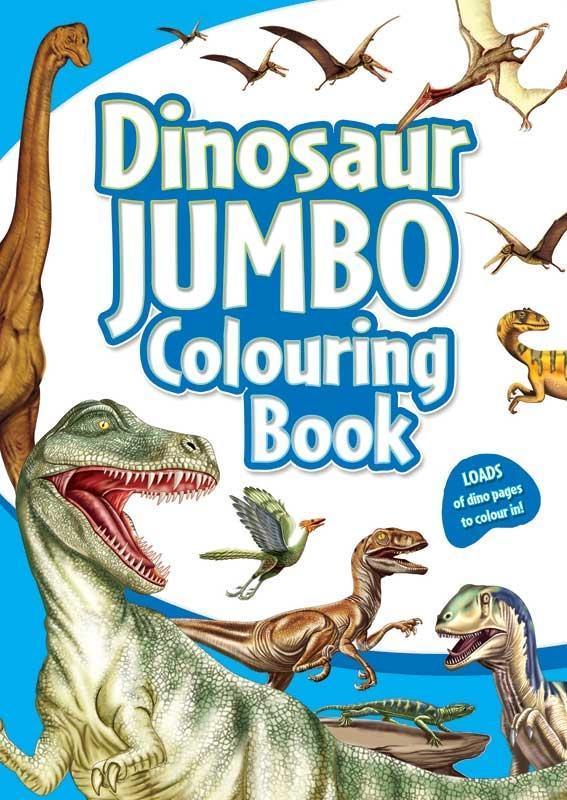 Dinosaur Jumbo Colouring Book - TOYBOX Toy Shop