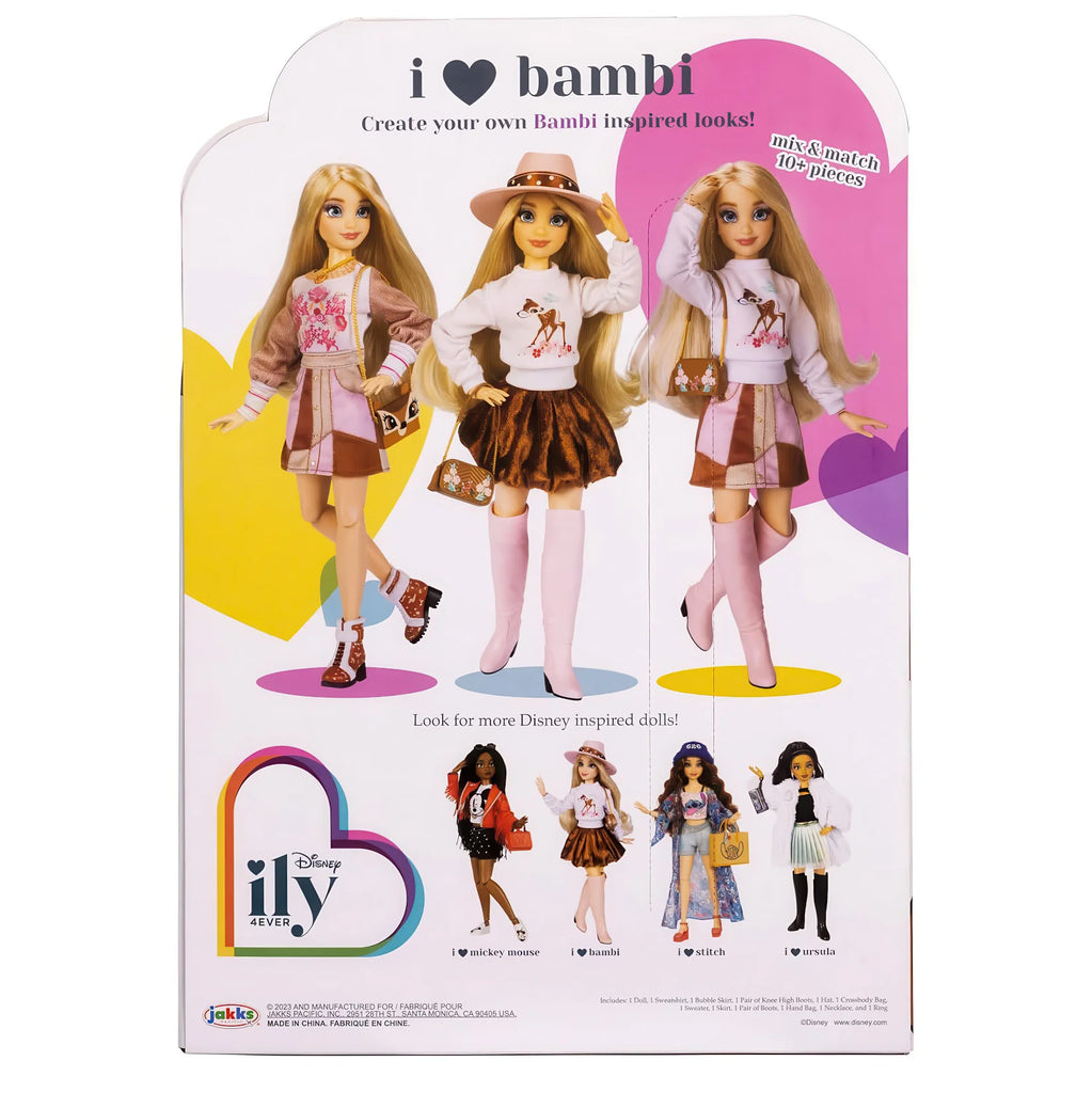 Disney Bambi ily 4Ever Fashion Doll 28cm - TOYBOX Toy Shop