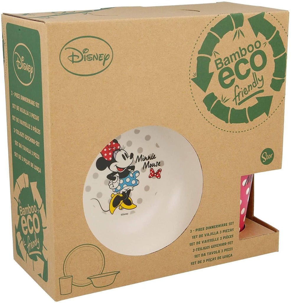 Disney Bamboo Eco-Friendly 3-Pieces Dinnerware Set - TOYBOX Toy Shop