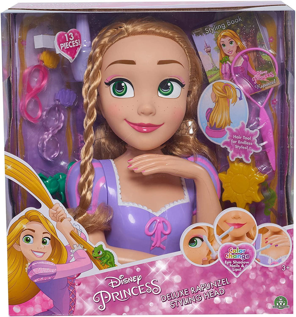 Disney DND03000 Rapunzel Deluxe Bust with 13 Accessories - TOYBOX Toy Shop
