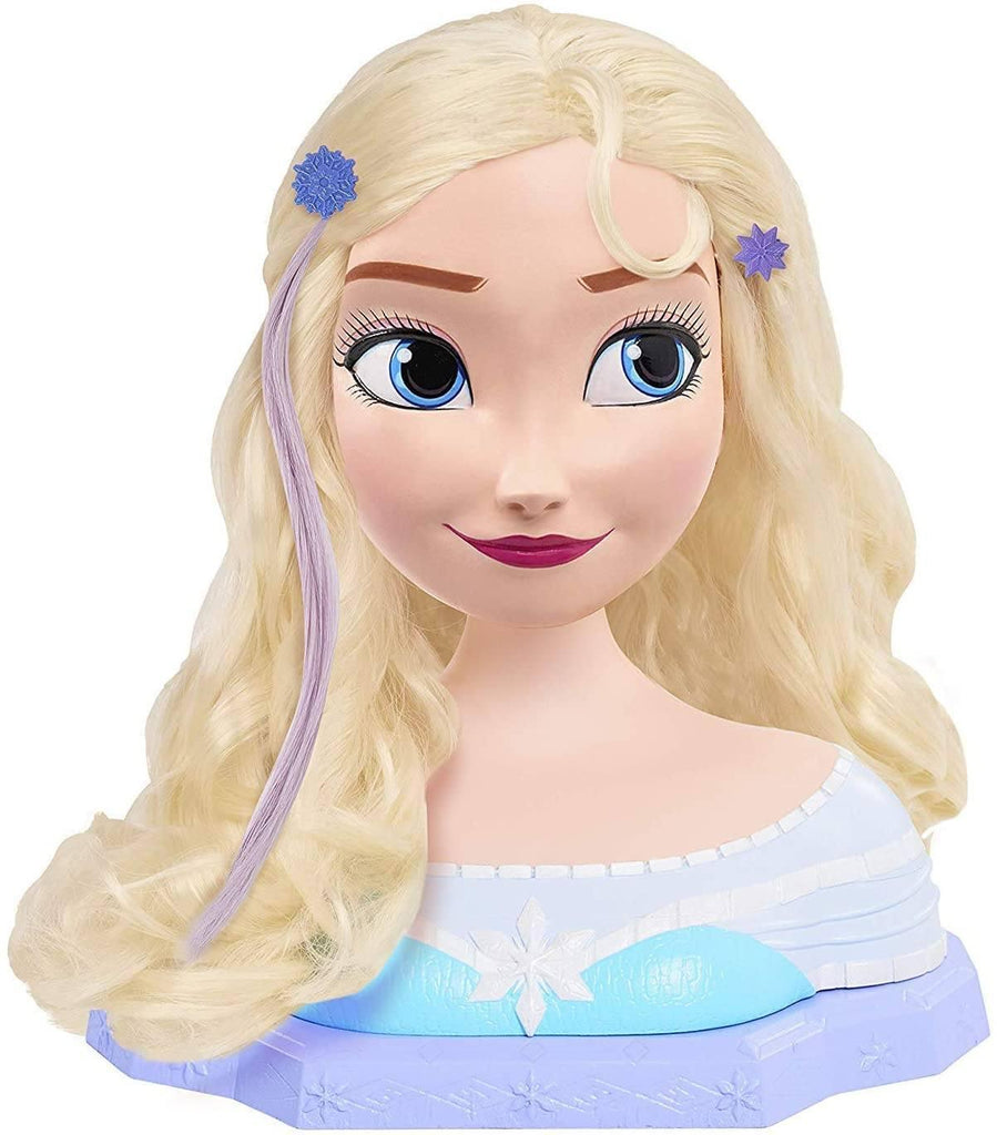 Disney Frozen 2 Deluxe Elsa Snow Queen Deluxe Styling Head - TOYBOX Toy Shop