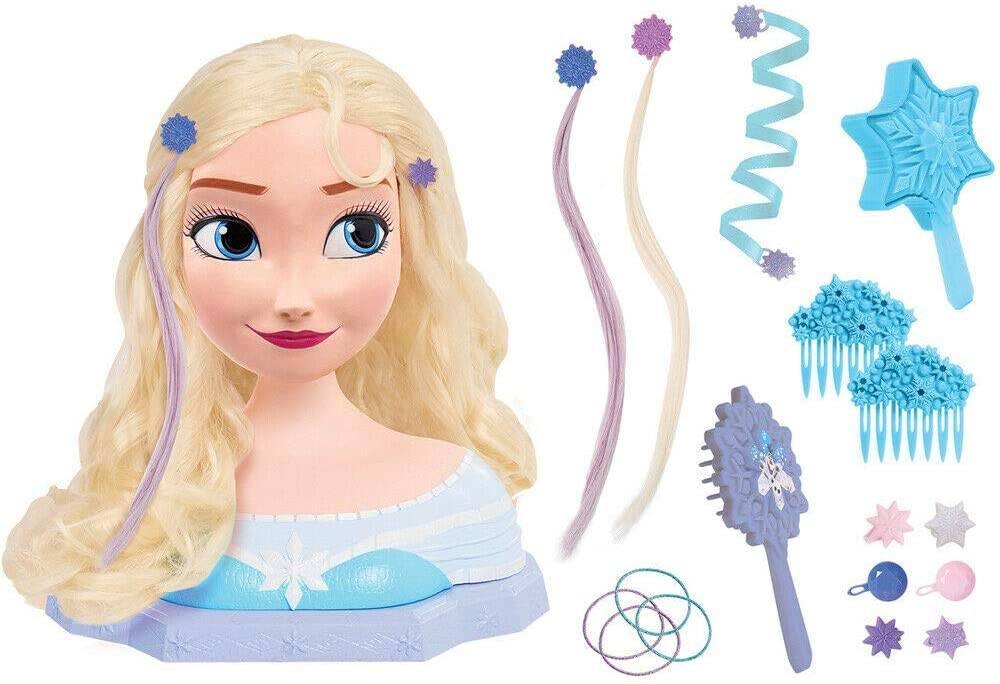 Disney Frozen 2 Deluxe Elsa Snow Queen Deluxe Styling Head - TOYBOX Toy Shop