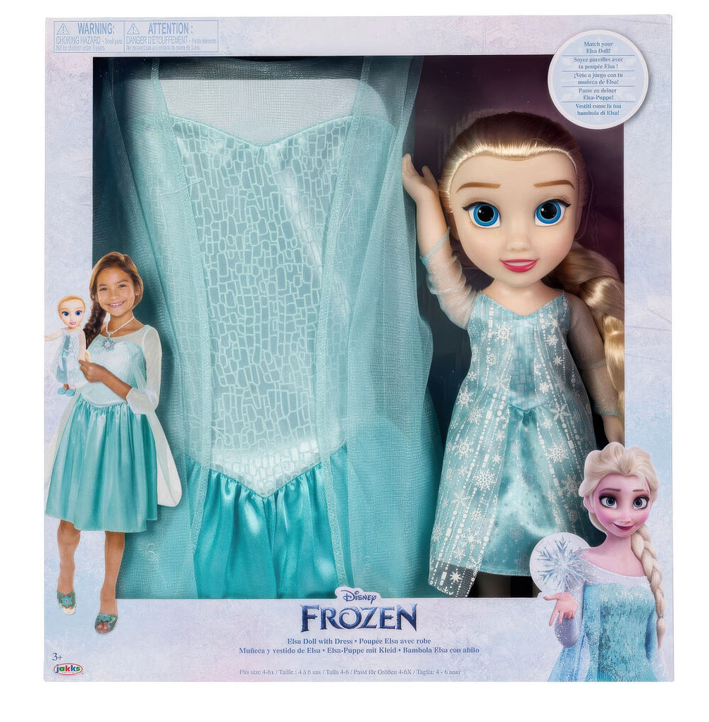 Disney Frozen 2 Elsa Doll with Dress 38 cm - TOYBOX Toy Shop