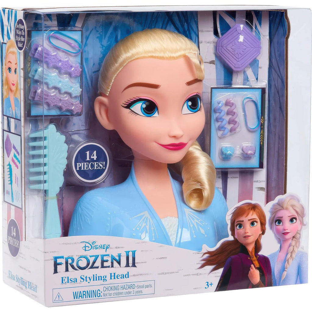 Disney Frozen II Elsa Styling Head - TOYBOX Toy Shop