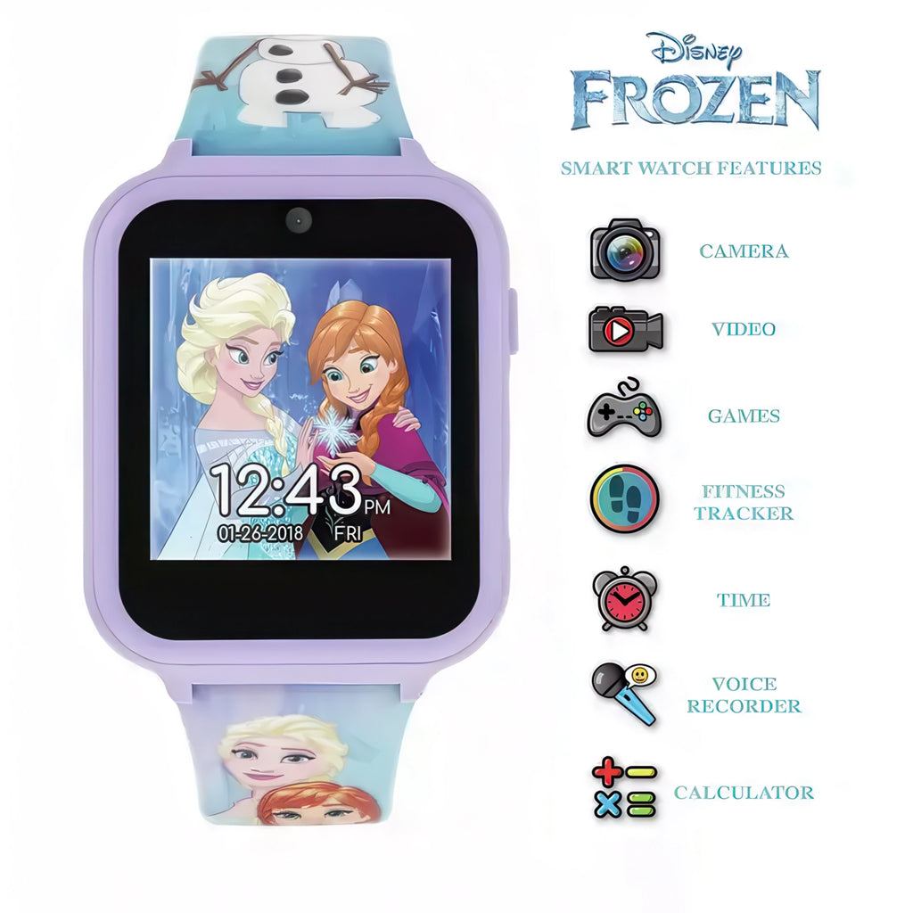 Disney Frozen Kids Silicone Strap Interactive Watch - TOYBOX Toy Shop