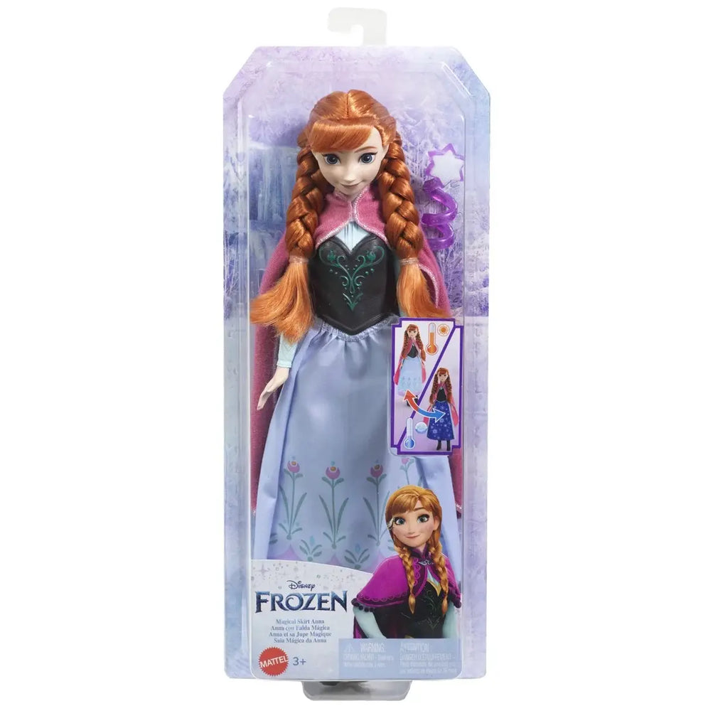 Disney Frozen Magical Skirt Anna Doll - TOYBOX Toy Shop