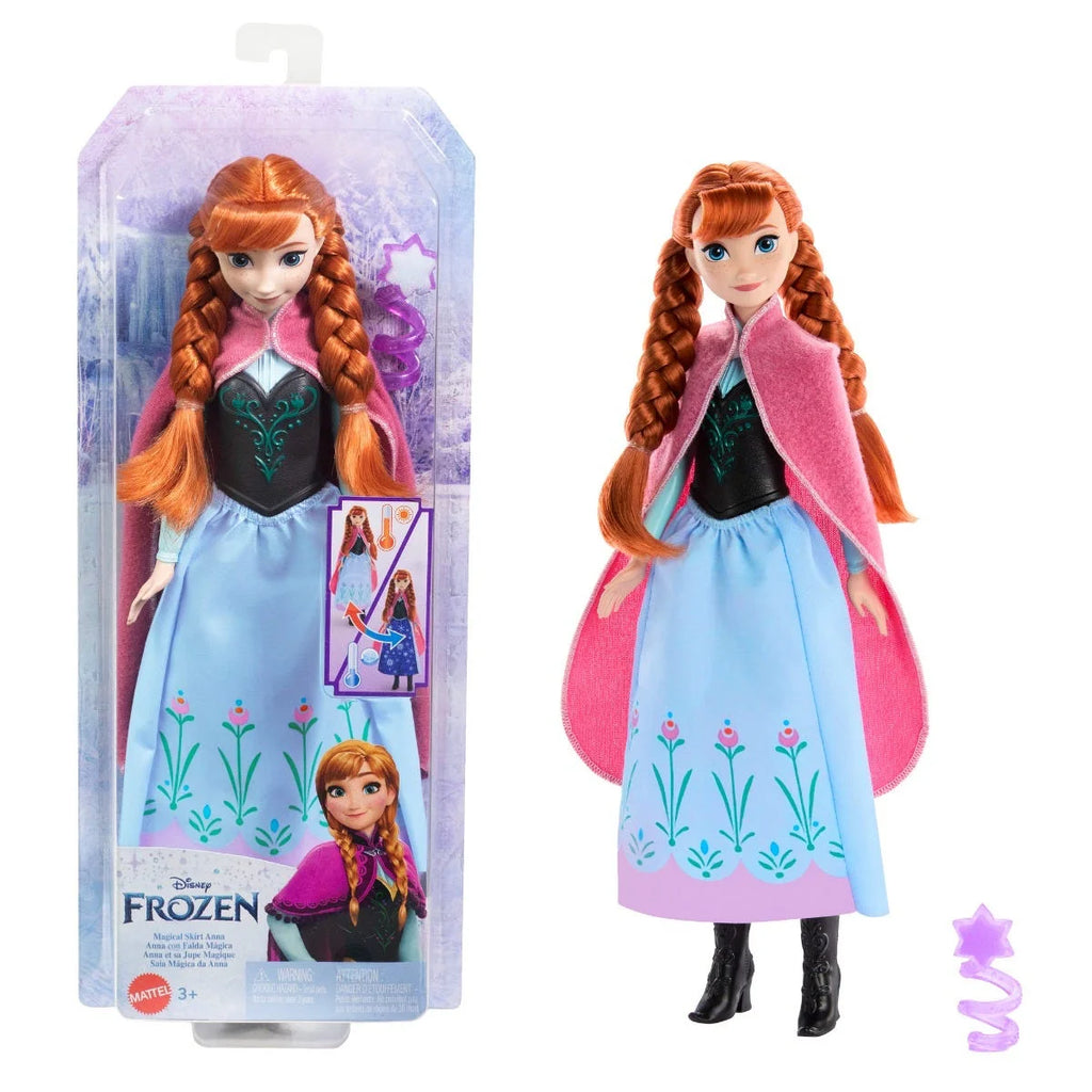 Disney Frozen Magical Skirt Anna Doll - TOYBOX Toy Shop