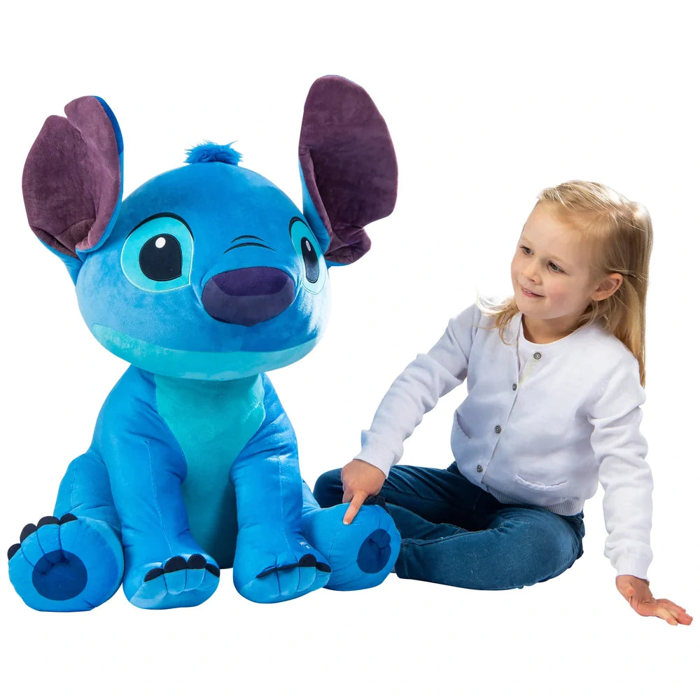 Disney Giant Lilo & Stitch Cuddly Interactive Toy XXL With Sound 60cm - TOYBOX Toy Shop