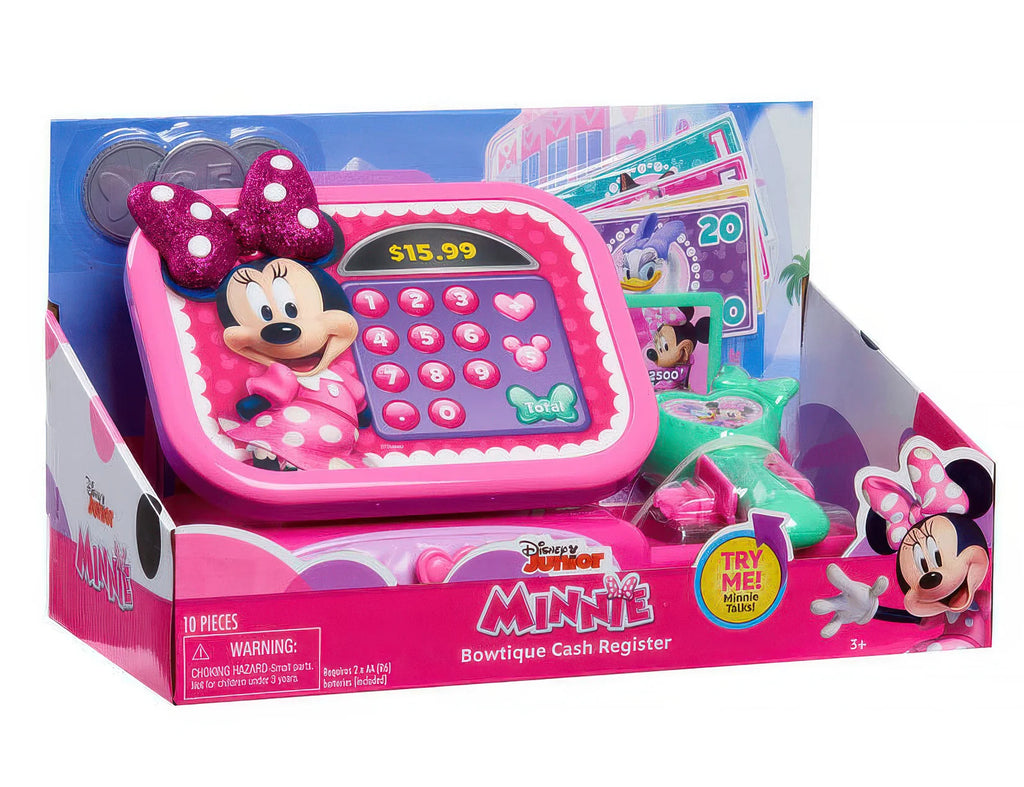 Disney Junior Minnie Mouse Bowtique Cash Register - TOYBOX Toy Shop