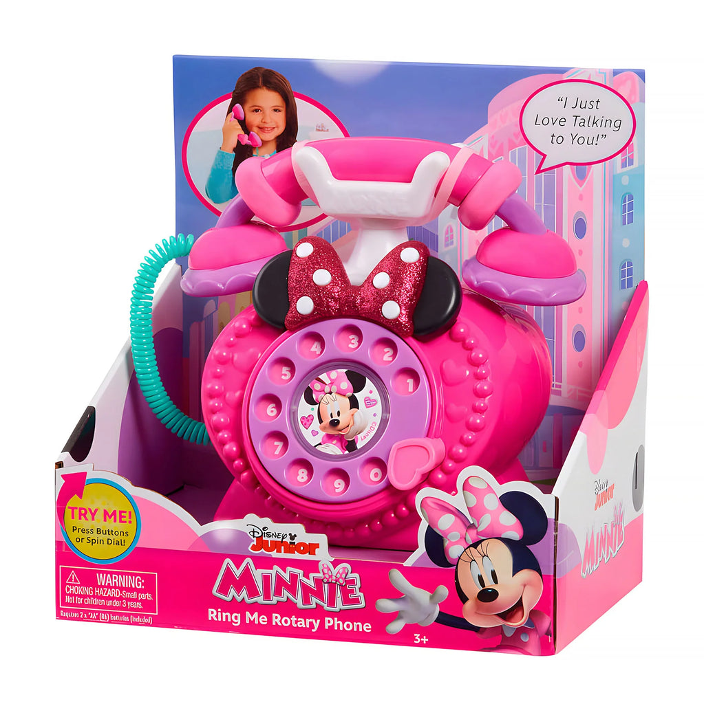 Disney Junior Minnie Mouse Ring Me Rotary Phone - TOYBOX Toy Shop