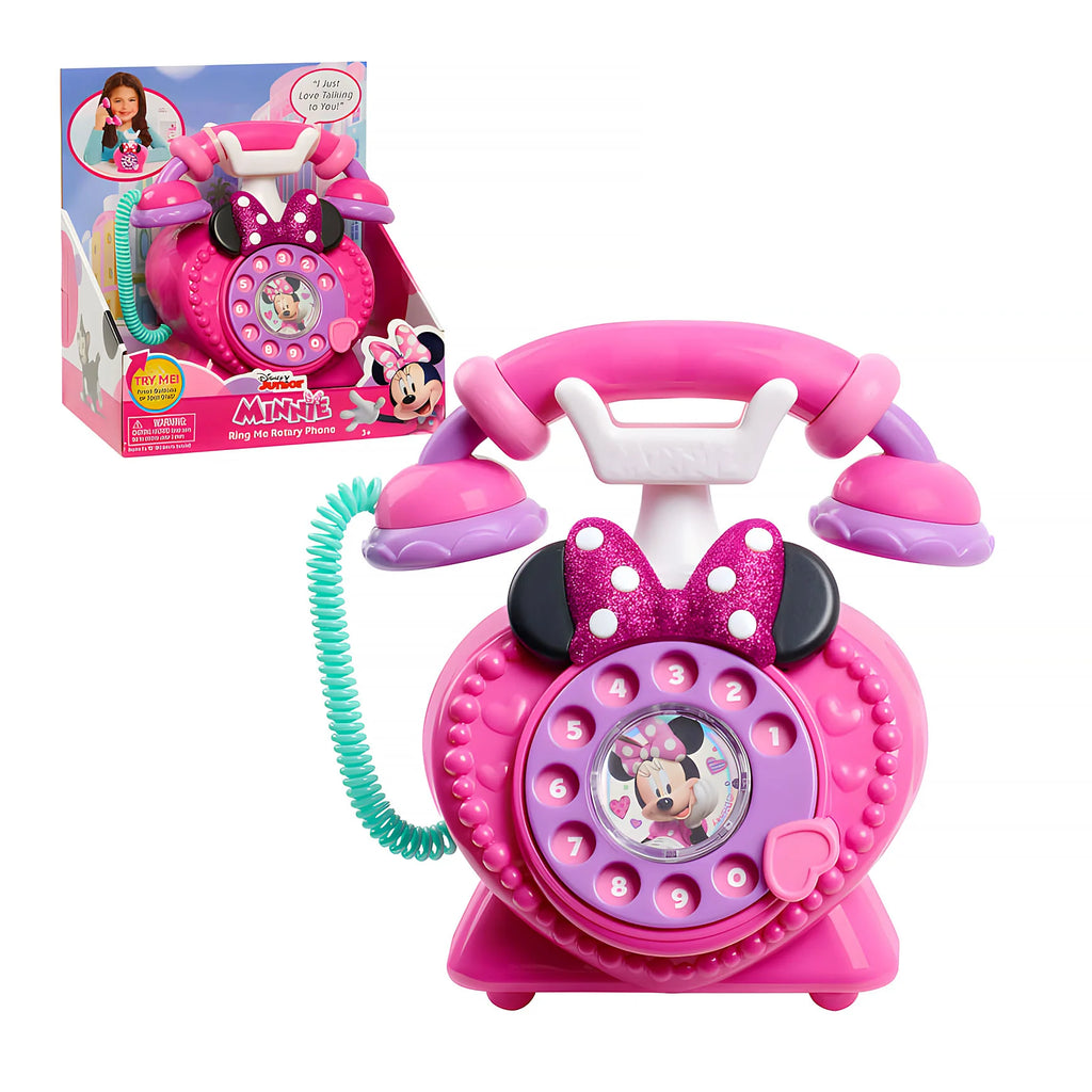 Disney Junior Minnie Mouse Ring Me Rotary Phone - TOYBOX Toy Shop