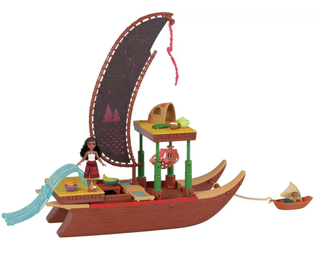 Disney Moana 2 Moana's Adventure Canoe Playset with Doll - TOYBOX Toy Shop