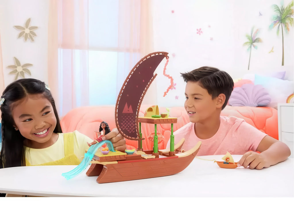 Disney Moana 2 Moana's Adventure Canoe Playset with Doll - TOYBOX Toy Shop