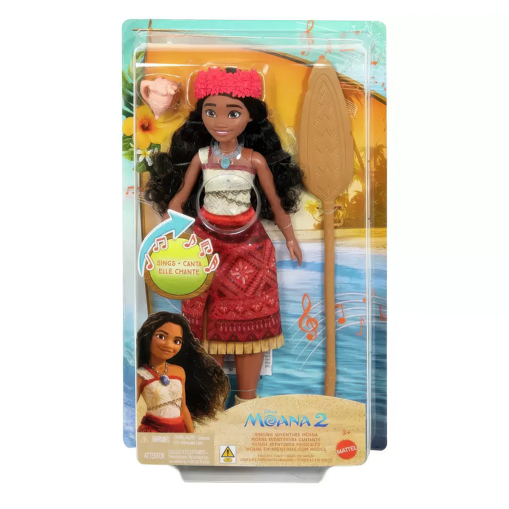 Moana 2 Singing Adventure Moana Doll & Accessories - TOYBOX Toy Shop