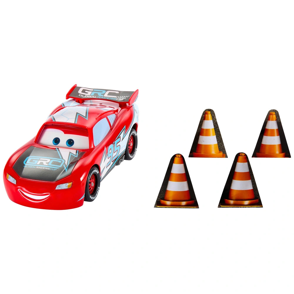 Disney Pixar Cars Global Racers Cup Drift & Race Lightning McQueen - TOYBOX Toy Shop