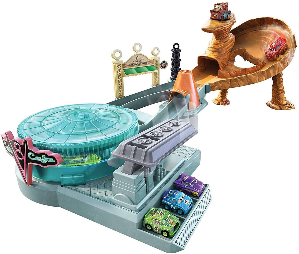 Disney Pixar Cars McQueen Mini Crash Course Playset - TOYBOX Toy Shop
