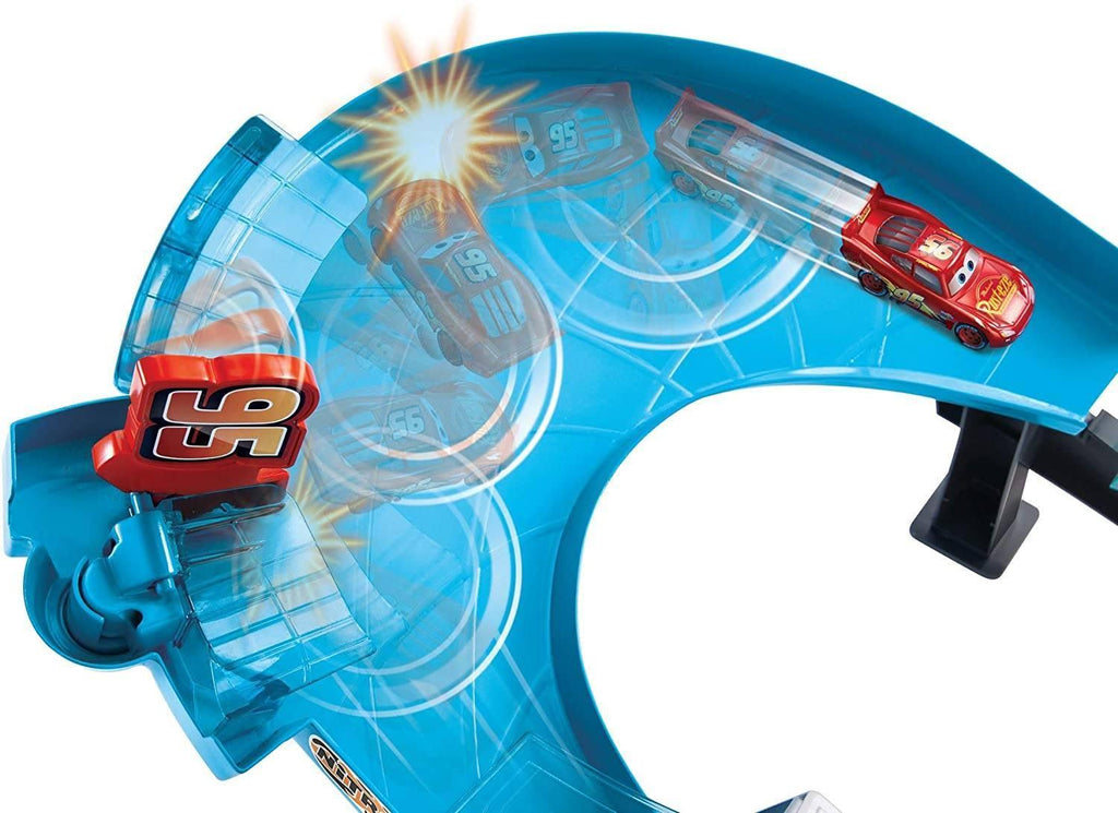 Disney Pixar Cars McQueen Rusteze Double Circuit Speedway - TOYBOX Toy Shop