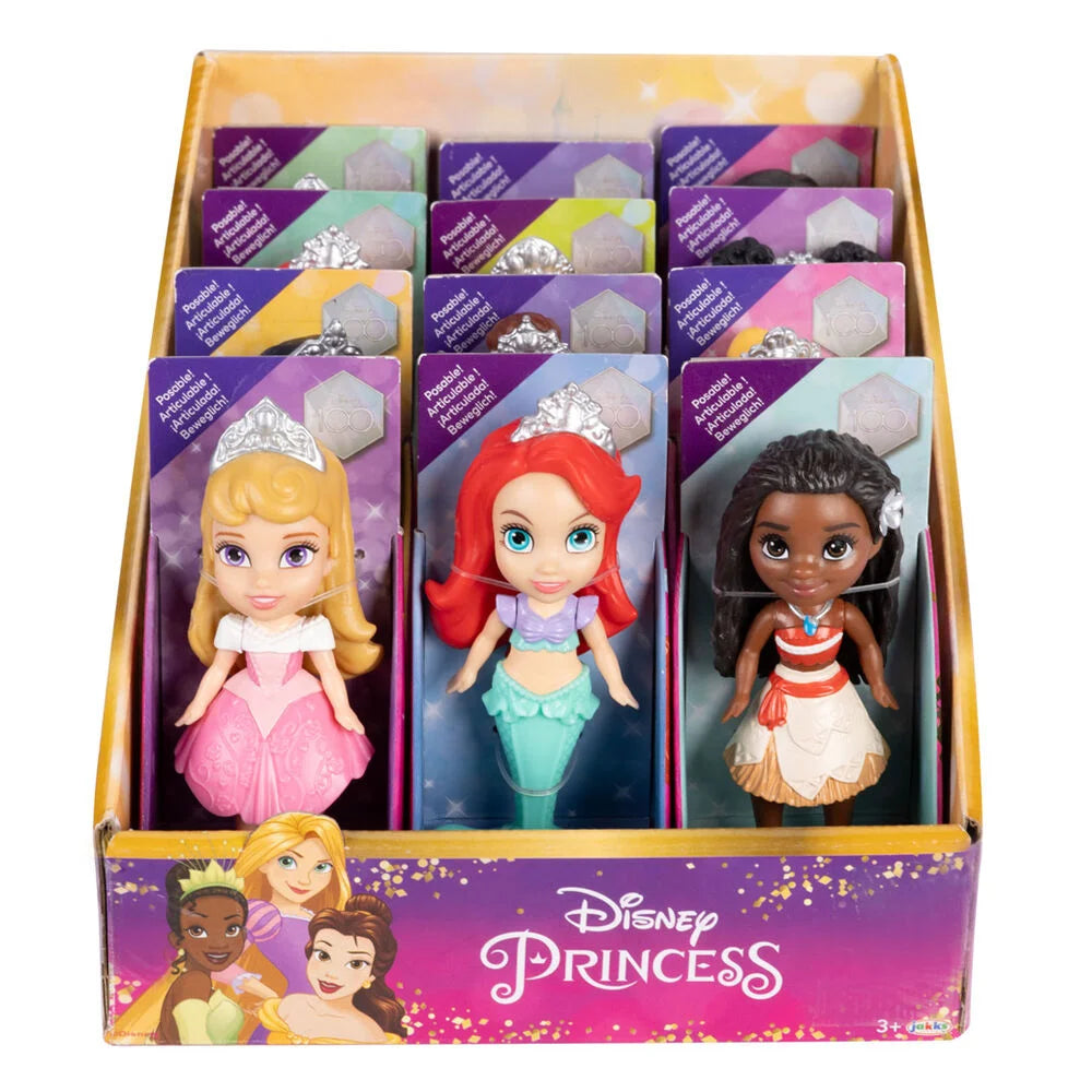 Disney Princess Assorted Mini Dolls 8 cm - TOYBOX Toy Shop