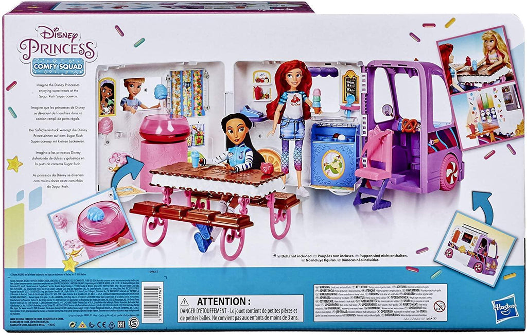 Disney Princess Comfy Squad Sweet Treats Truck, Playset - TOYBOX Toy Shop