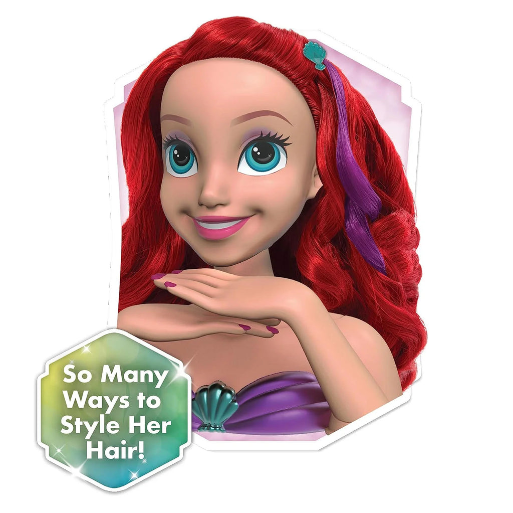 Disney Princess Feature Spa Styling Head - Ariel - TOYBOX Toy Shop