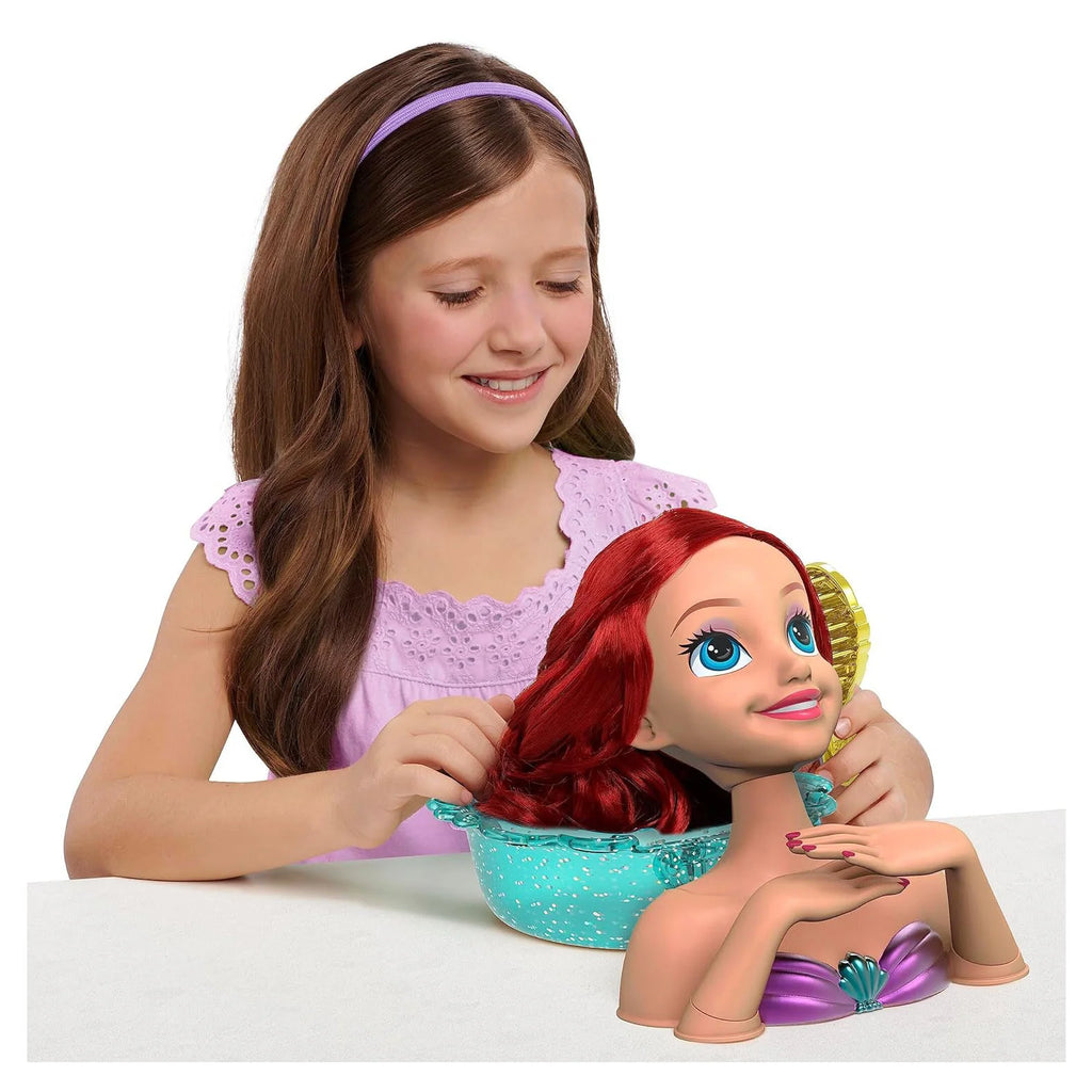 Disney Princess Feature Spa Styling Head - Ariel - TOYBOX Toy Shop