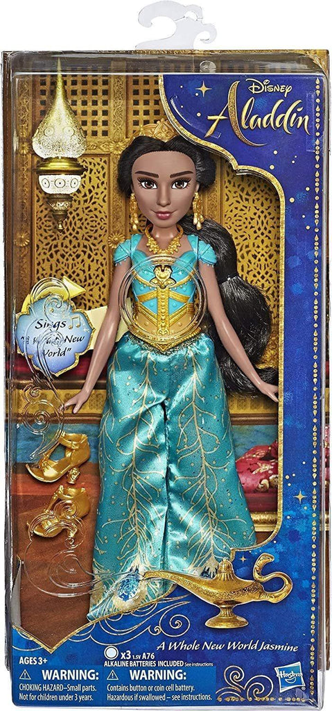 Disney Singing Jasmine Doll with Outfit & Accessories - TOYBOX Toy Shop