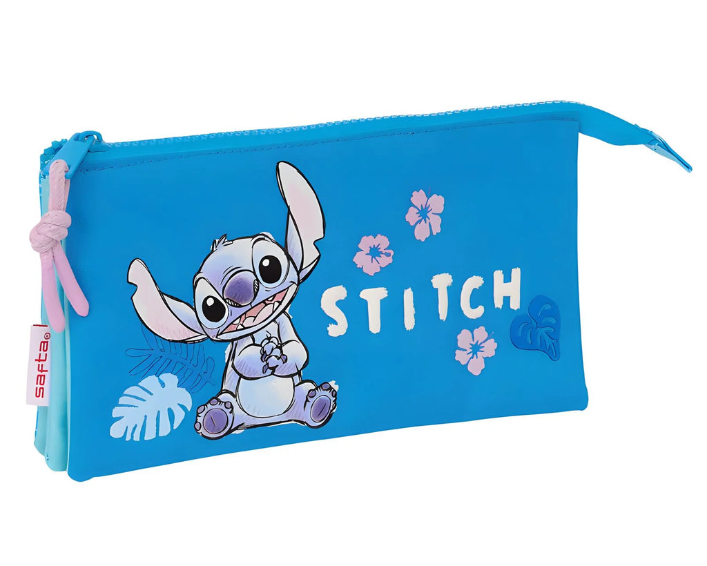 Disney Stitch Hawaii Triple Pencil Case - TOYBOX Toy Shop