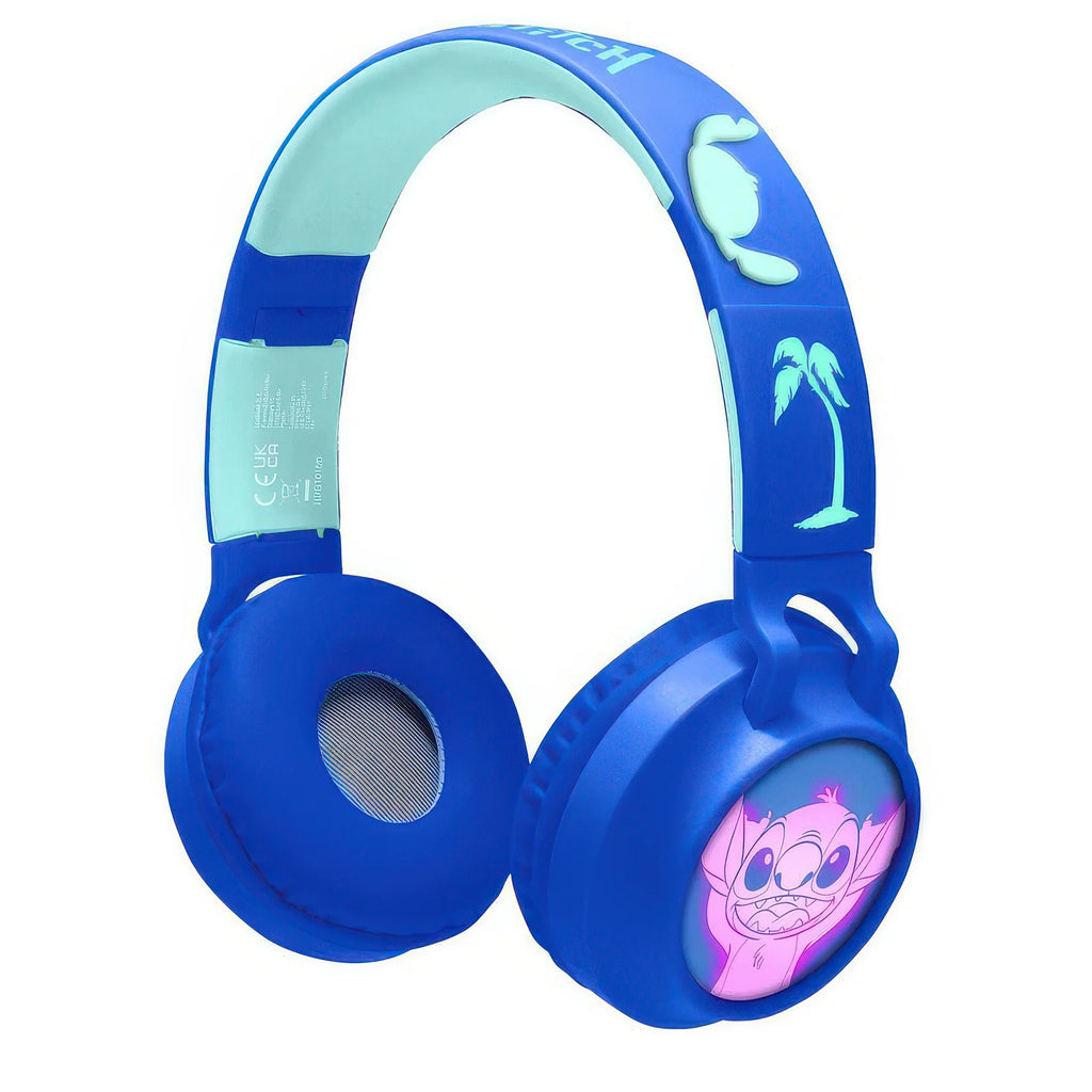 Disney Stitch Luminous Bluetooth Wireless Headphones - TOYBOX Toy Shop