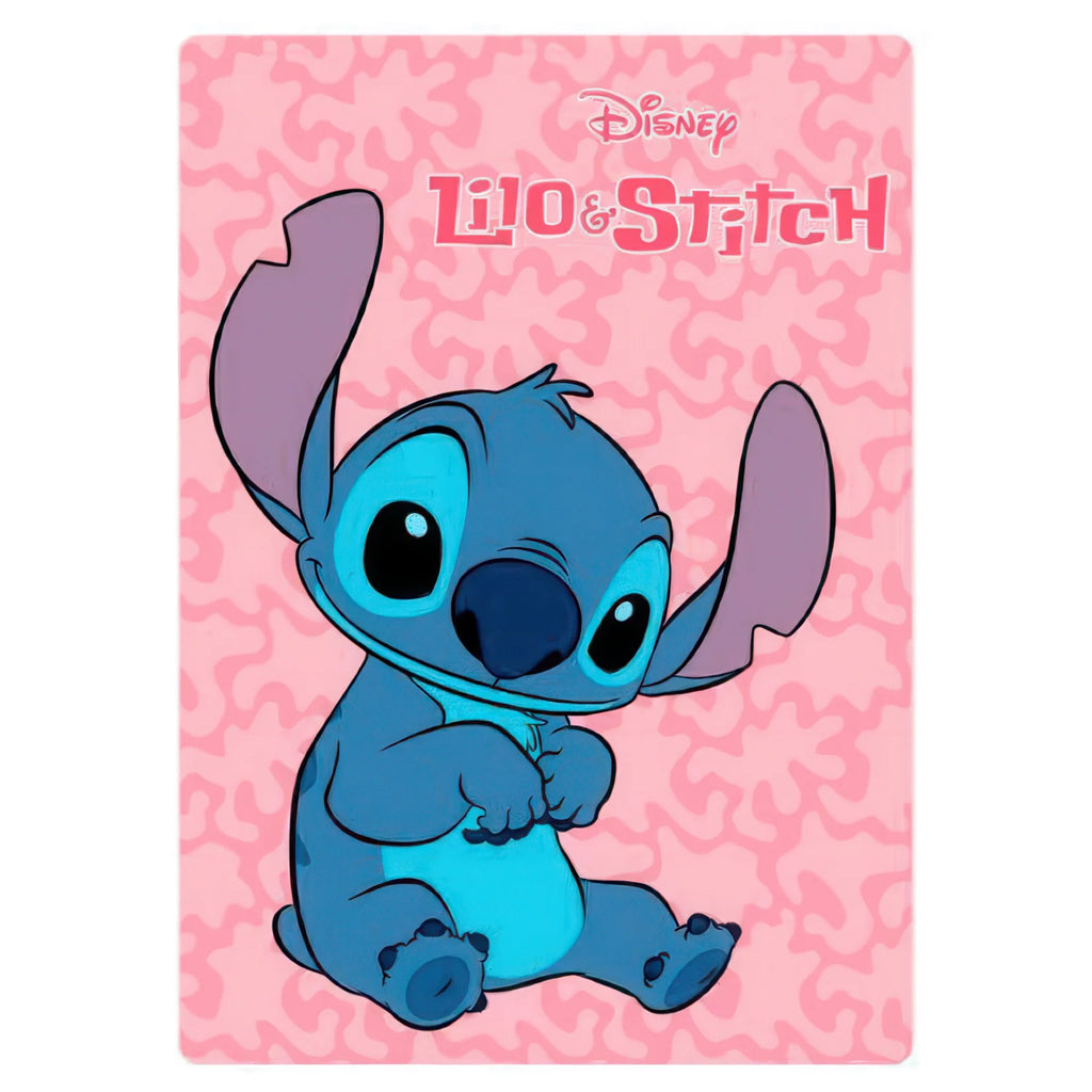 Disney Stitch Polar Blanket - Pink - TOYBOX Toy Shop