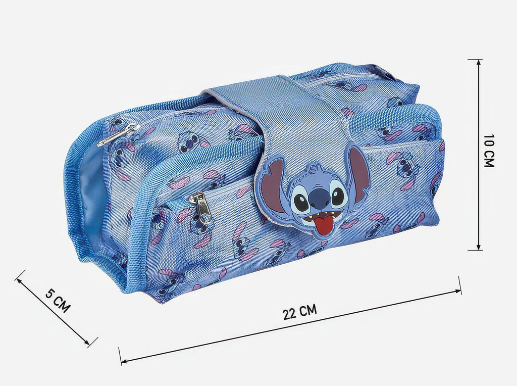 Disney Stitch Velcro Pencil Case - TOYBOX Toy Shop