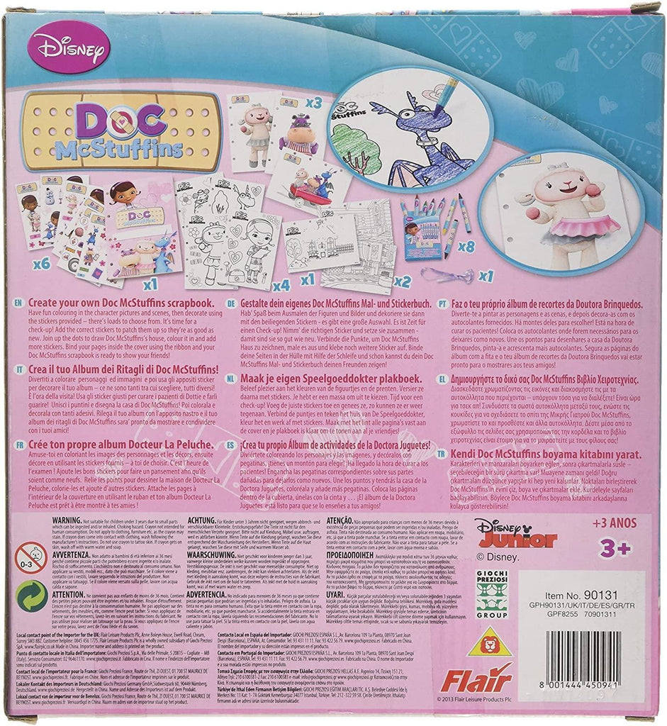 Doc McStuffins Activity Scrapbook - TOYBOX Toy Shop