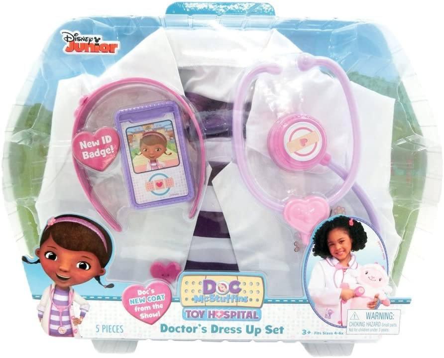 Doc McStuffins DMH05000 Disney Junior Doctor's Dress Up Set - TOYBOX Toy Shop