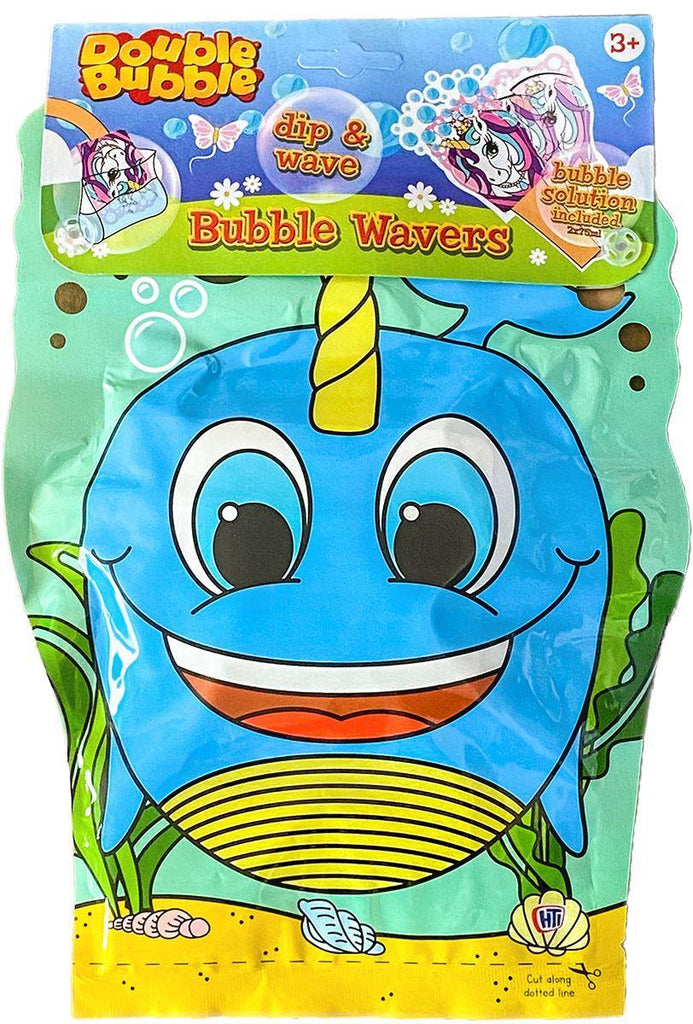 Double Bubble Jungle Bubble Wavers - Assorted - TOYBOX Toy Shop