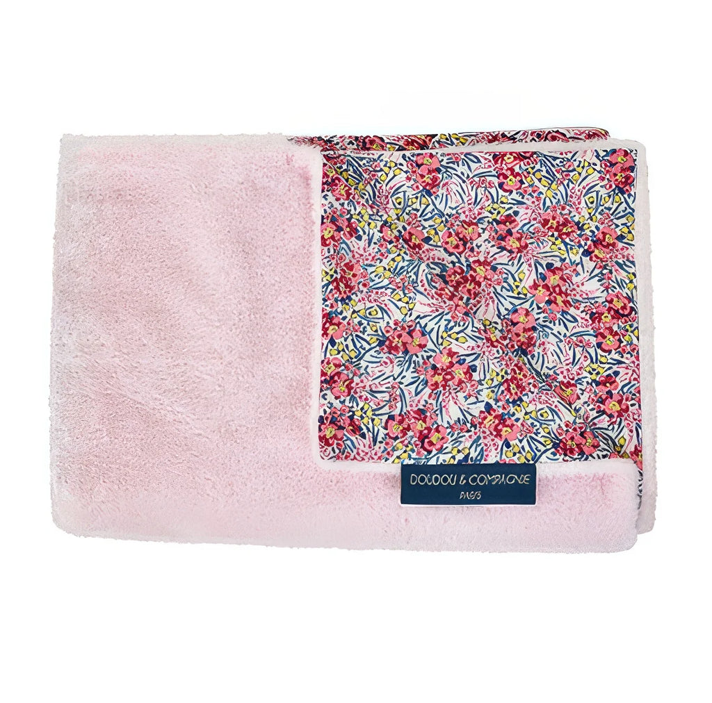 Doudou et Compagnie Boh'aime Soft Blanket - Soft Pink - TOYBOX Toy Shop