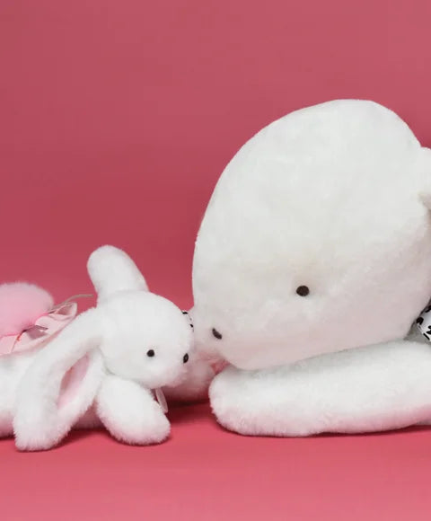 Doudou et Compagnie Giant XL Pink Rabbit Plush Toy - Plush 65 cm - TOYBOX Toy Shop