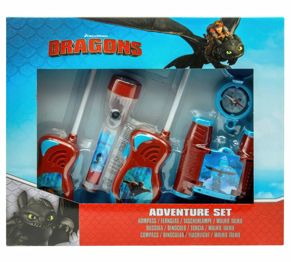 Dragons Adventure 5 Pc Set Walkie Talkies - TOYBOX Toy Shop