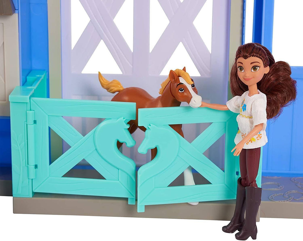 DreamWorks Spirit Riding Free Spirit & Lucky Grooming Paddock - TOYBOX Toy Shop