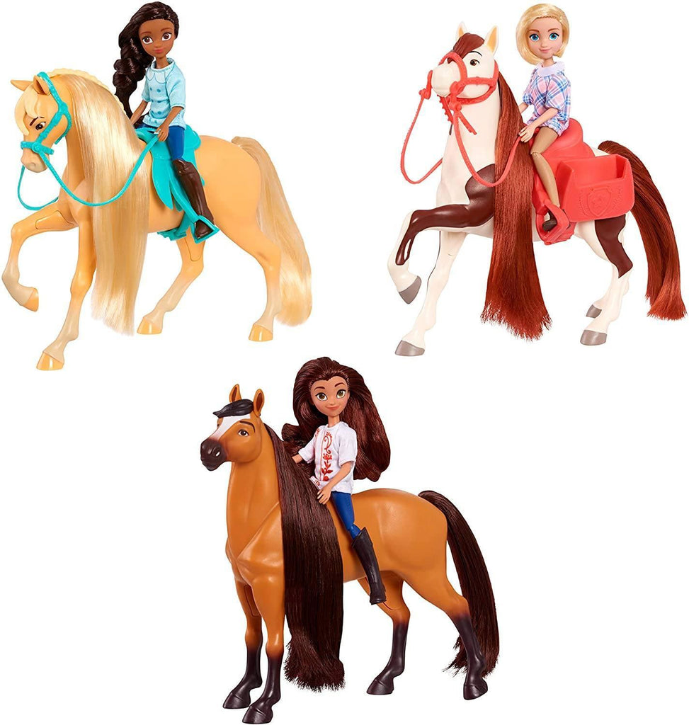 DreamWorks Spirit Small Doll & Classic Horse - Lucky & Spirit - TOYBOX Toy Shop