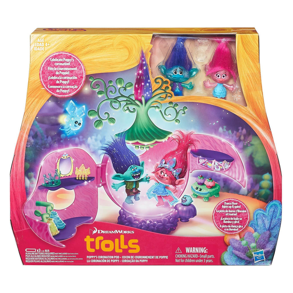 DreamWorks Trolls Poppy's Coronation Pod - TOYBOX Toy Shop