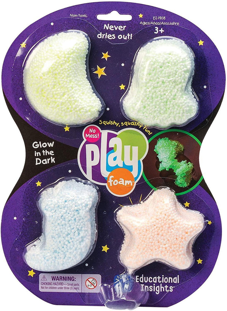 Educational Insights 1908 Playfoam Glow in the Dark - TOYBOX Toy Shop