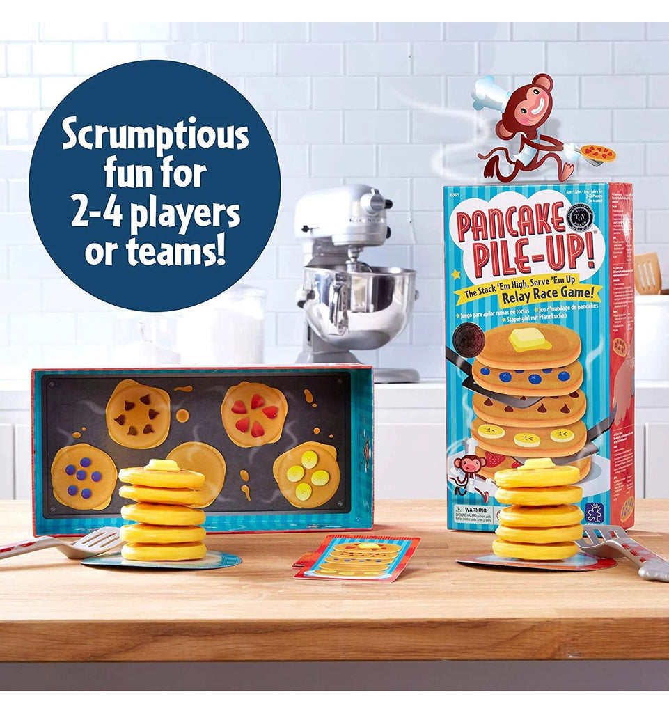 Educational Insights Pancake Pile-Up!™ Relay Game - TOYBOX Toy Shop