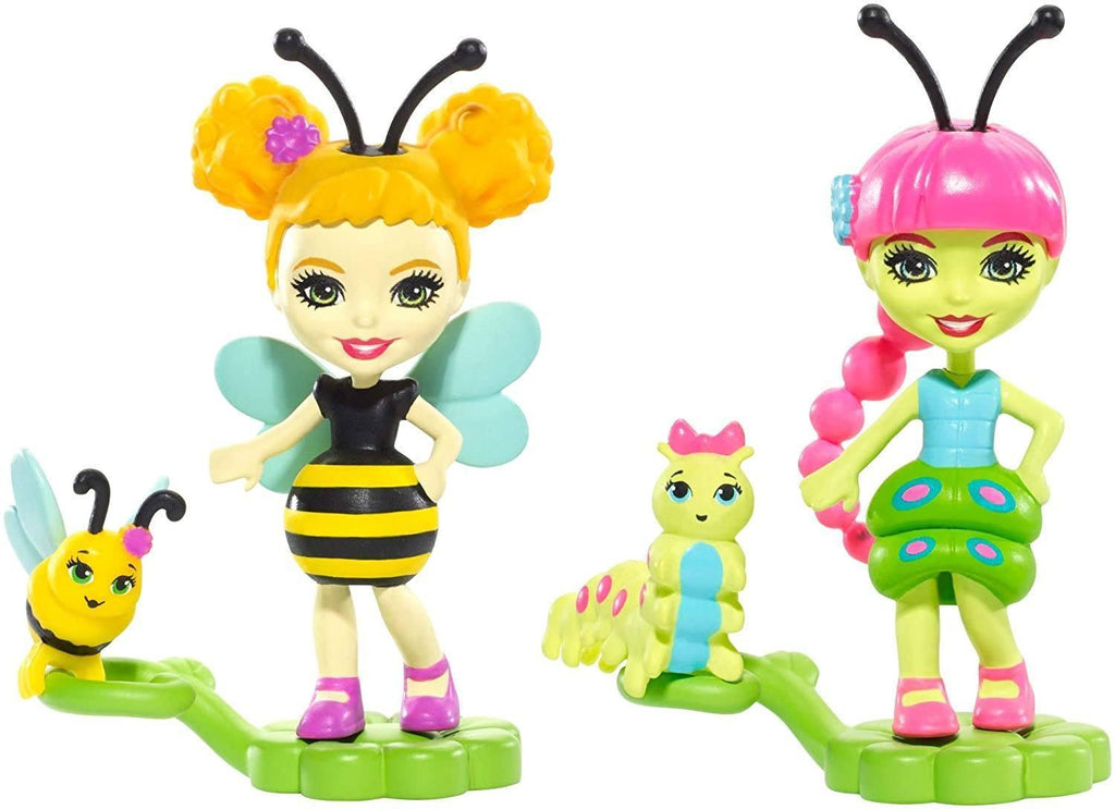 Enchantimals FXM88 Petal Park Cay Caterpillar and Beetrice Bee - TOYBOX Toy Shop
