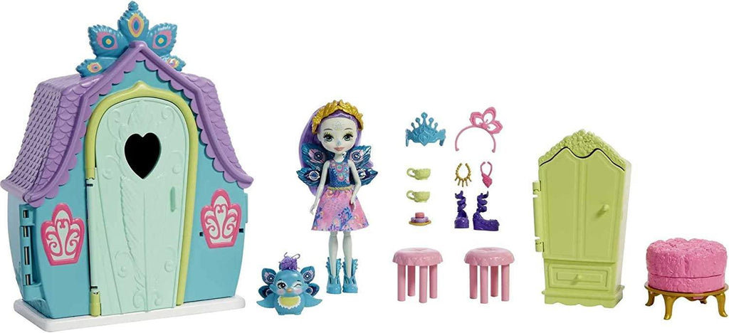 Enchantimals Patter Peacock Cottage with Accessories - TOYBOX Toy Shop